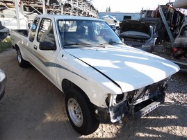 1990 TOYOTA PICKUP EXTENDED CAB WHITE 2.4 MT 2WD Z19763